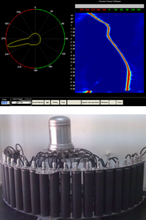 Sonar passif conformable pour sous-marin MICS