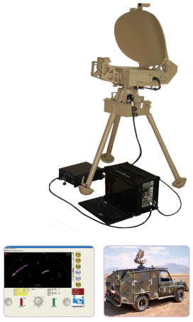 Radar de surveillance terrestre à portée moyenne GSR -110 S