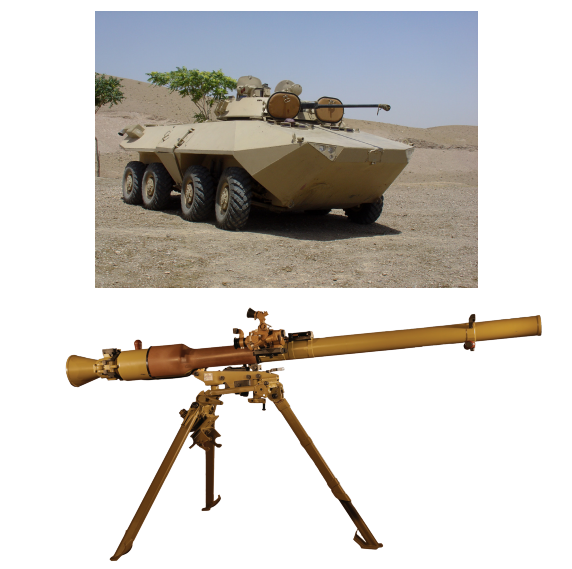 SPG-9 Anti-Tank Recoilless gun