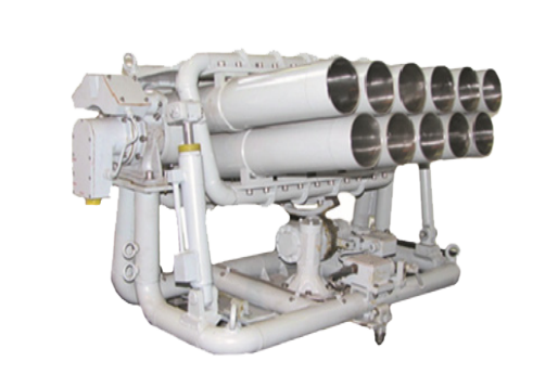 107 mm 11-Barrel Naval Rocket Launcher with Fire Drive System (FDS)