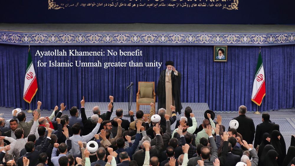Ayatollah Khamenei: No benefit for Islamic Ummah greater than unity