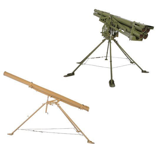 122 mm Rocket Launcher (Single & 4-Tube)