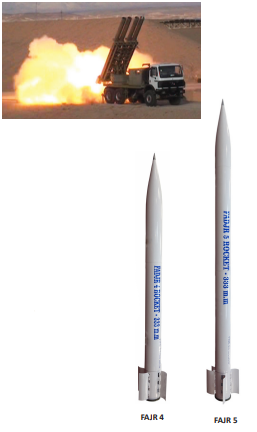 FAJR 4 & FAJR5 Rockets-Fin Stabilized - (333 mm)