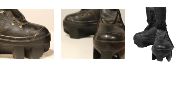 Anti-Mine Wedge Shoes